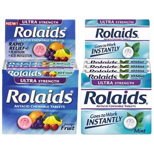 Rolaids Ultra Strength Chewable Tablet 10pk 12ct