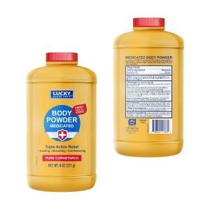 Lucky Medicated Body Powder 8oz