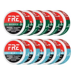 Fre 3mg Nicotine Pouches 20pk 5ct