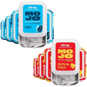 Mojo Energy Pouches 15pk 5ct 50mg *PP$4.99*