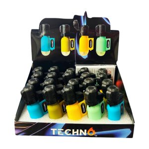 Techno Neon Flip Top Torch 20ct