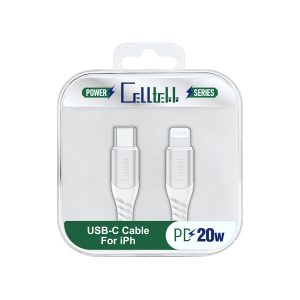 Celltekk Power Series USB-C To iPhone Cable 3.5ft 10ct