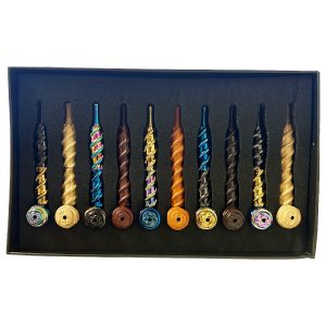 Man's Demeanor Designer Metal Pipes 10ct Display