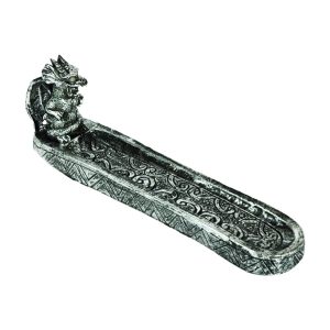 3 x 11" Clay Incense Burner for Stick Gargoyle Aromatherapy LED Burner