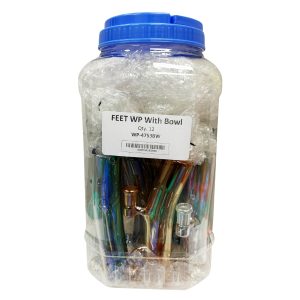 8.5" Feet Water Pipe W/ Bowl 12ct Jar