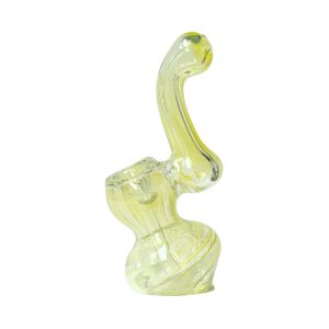 4" Clear Sherlock Bubbler Pipe