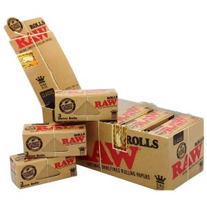 Raw Classic 3 Meter King Paper Rolls 12ct