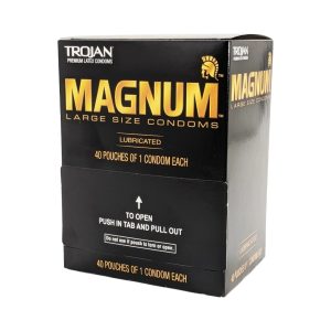 Trojan Magnum Condoms 40ct Display