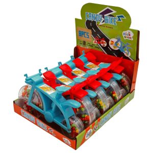 Kids Boom Bike Candy Toy 8ct