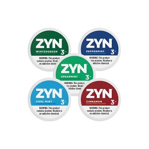 Zyn 3mg Nicotine Pouches 15pk 5ct *$1 Off*