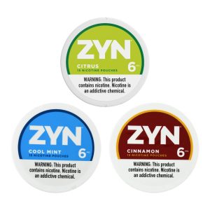 Zyn 6mg Nicotine Pouches 15pk 5ct *$1 Off*