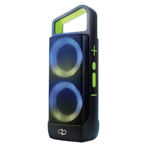 Isync Ring Light Portable Wireless Speaker w/ Multi Color Light