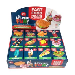 Micro Block Fast Food Set Toy