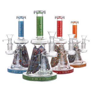 8" Egyptian Beaker Water Pipe