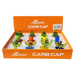 Apex Carb Cap 12ct Display - Cactus,Pineapple,Mini Cactus