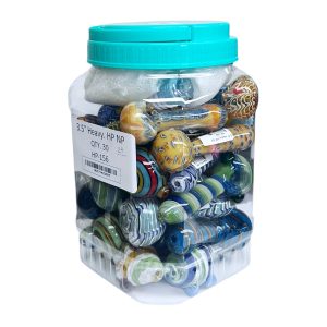 3.5" Heavy Hand Pipe 30ct Jar