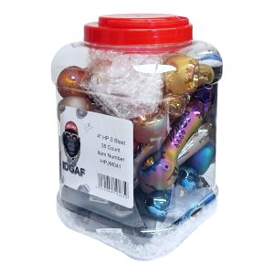 IDGAF 4" Electroplated Hand Pipe 35ct Jar
