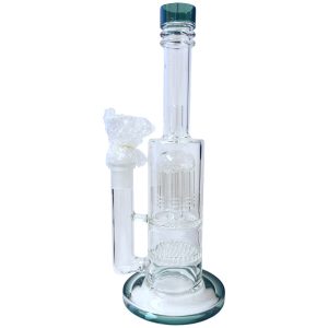 12" Cylinder w/ Tree & Honeycomb Water Pipe (Box 192)