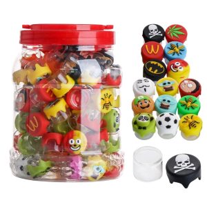 Silicone Character Wax Containers 100ct Jar