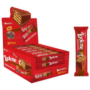 Beirutlu Look Me Amazing Wafer Filled w/ Cocoa Cream Chocolate 24ct