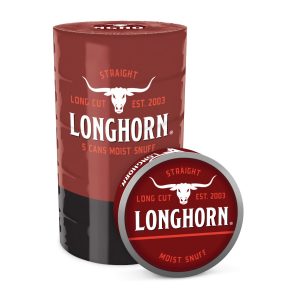 Longhorn Moist Snuff Pouches .82Oz 5ct