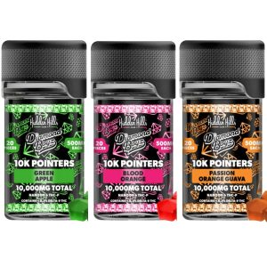Hidden Hills Diamond Boyz 10k Pointers 10,000mg Gummies 20ct