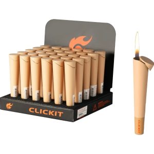 Clickit Pre-Roll Shaped Lighter 30ct