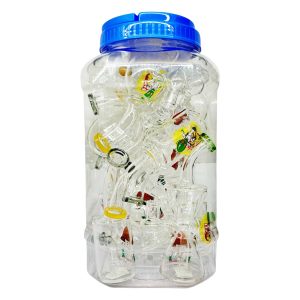 7" Assorted Mini Rigs 12Ct Jar