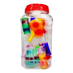 IDGAF 10'' Double Dome Waterpipe 5ct Jar