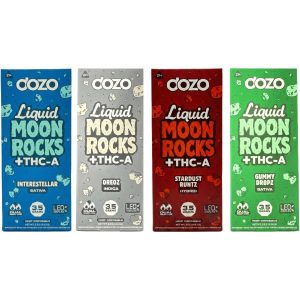 Dozo Liquid Moon Rocks + THC-A  3.5g Disposable