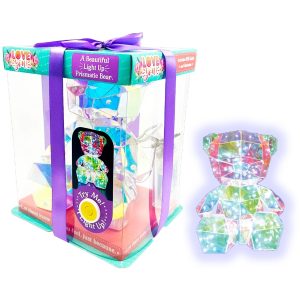 Light-Up Prismatic Bear Keepsake