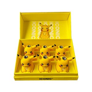 Iconic Pikachu 500mah Battery 6ct Display