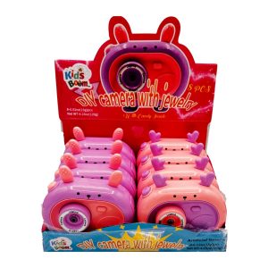 Kids Boom Diy Camera W/ Jewelry & Candy Inside 8ct Display