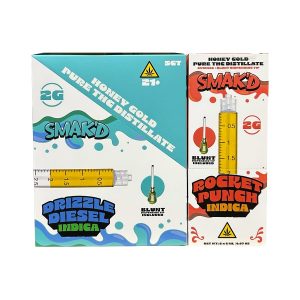 Smak'd THC Distillate Syringe + Blunt Dispensing Tip 2g