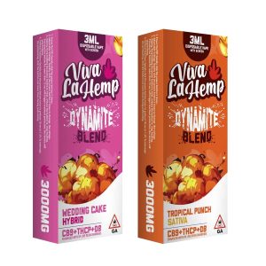 Viva La Hemp Dynamite Blend D8+THCP+CBN 3g Disposable