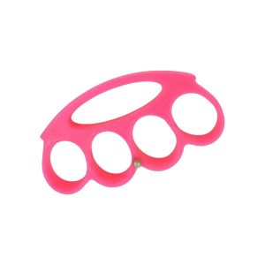 4.5" Snake Eye Plastic Knuckle - Pink