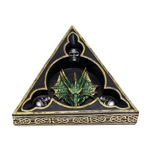 Fujima Triangle Dragon & Skull Ashtray