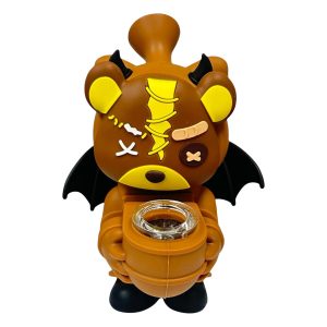 6" Oso Zombie Silicone Hand Pipe - Mix Color