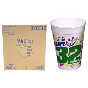 WinCup White 32oz Cups 300ct