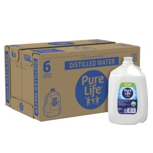 Pure Life 1 Gallon Distilled Water 6ct