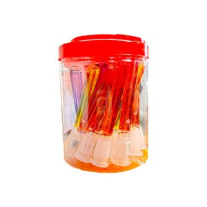 IDGAF 4" Glycerine Downstem 25ct Jar