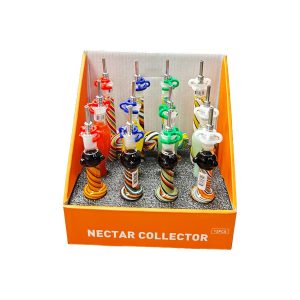 Apex 10mm Nectar Collector 12ct Display - Assorted Colors