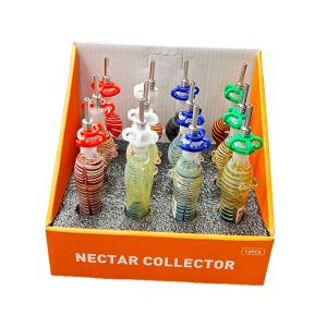 Apex 10mm Nectar Collector 12ct Display - Swirl
