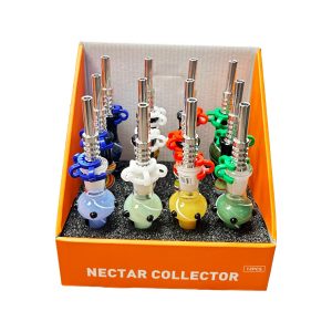 Apex 14mm Nectar Collector 12ct Display - Assorted Colors #2