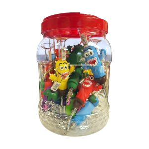 10mm Silicone Nectar Collector 24ct Jar - Cactus Characters