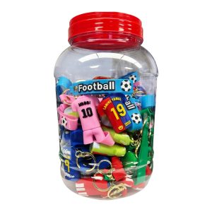 World Cup Football Player Jersey Keychain 50ct