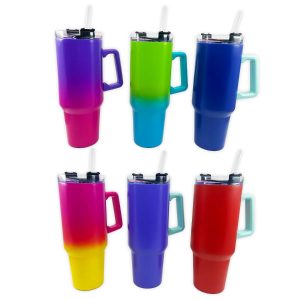 Insulated 40oz Tumbler Cup - Color Ombre