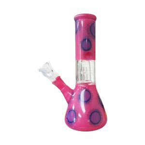 8" Aleaf Percolator Sun Splash Water Pipe - Assorted Colors