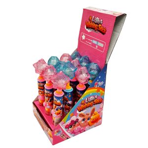 Kids Boom Light Wishing Stick Candy Toy 12ct