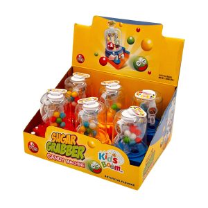 Kids Boom Sugar Grabber Candy Machine Toy 6ct